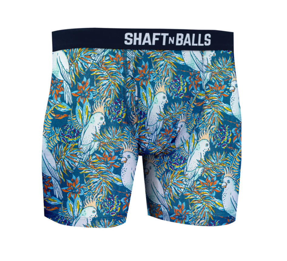 Shaft n Balls “White Parrot”